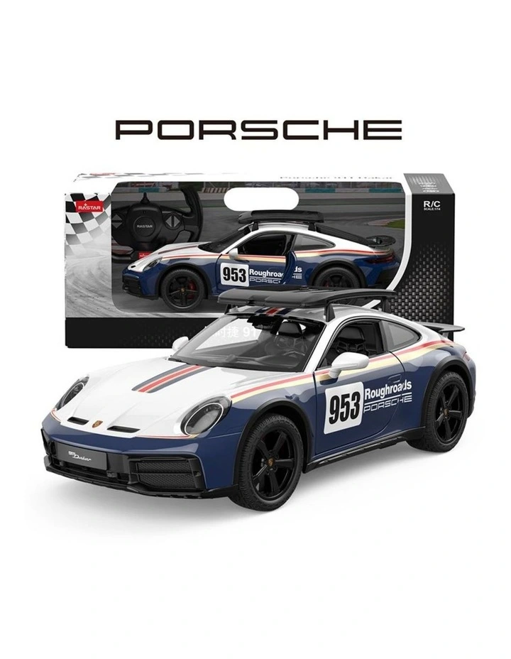 Rastar Licensed 1:14 Porsche 911 Dakar Performance Remote Control Car image 7