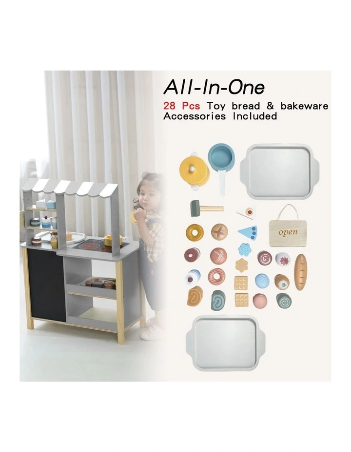All 4 Kids Nordic Chef Pretend Kitchen & Bakery Station image 6