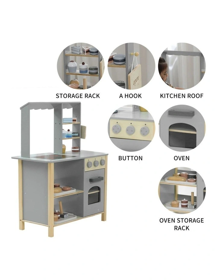 All 4 Kids Nordic Chef Pretend Kitchen & Bakery Station image 7