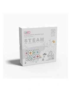 MNTL Classic Road Trip Magnetic Tile Set 72 Pcs