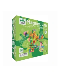 MNTL Fluorescent Magnetic Marble Run Set 101 Pcs