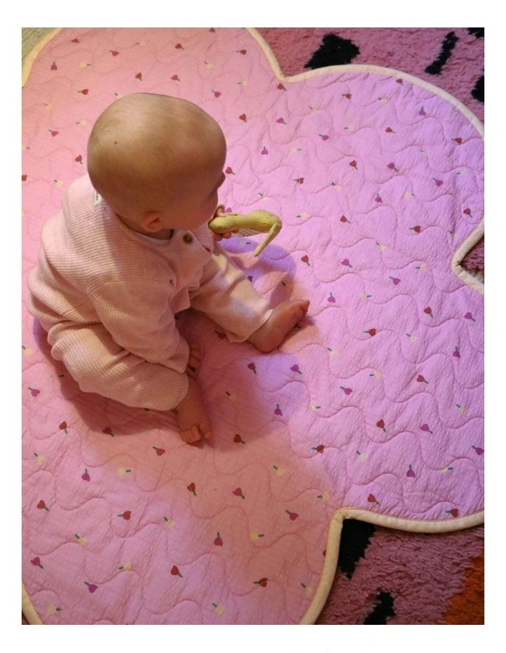 Forget Me Not Playmat in Peony image 2