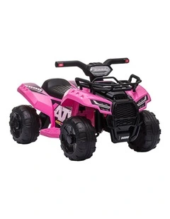 Mazam Ride On Car Electric ATV Bike Vehicle for Toddlers Kids Rechargeable Pink