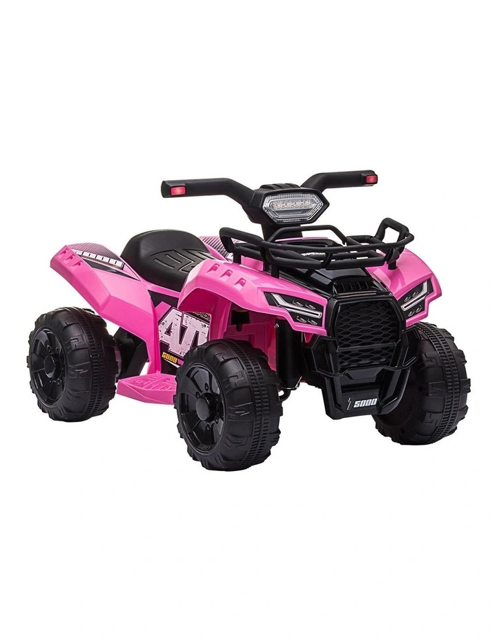 Mazam Ride On Car Electric ATV Bike Vehicle for Toddlers Kids Rechargeable Pink image 1