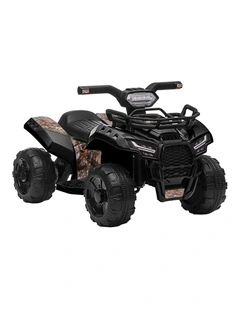 Mazam Ride On Car Electric ATV Bike Vehicle for Toddlers Kids Rechargeable Black