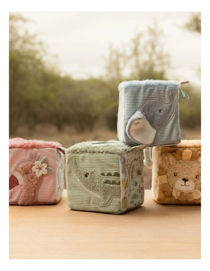Safari Friends Soft Block Set image 5