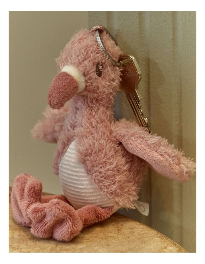 Safari Friends Flamingo Keychain image 2