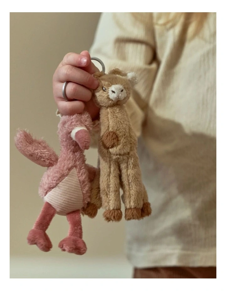 Safari Friends Flamingo Keychain image 3