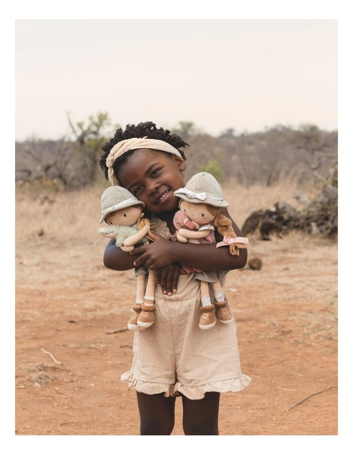 Safari Friends Cuddle Doll Ranger Rosa image 3