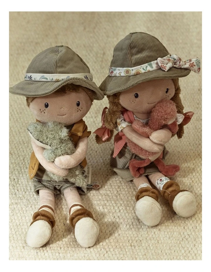 Safari Friends Cuddle Doll Ranger Rosa image 4