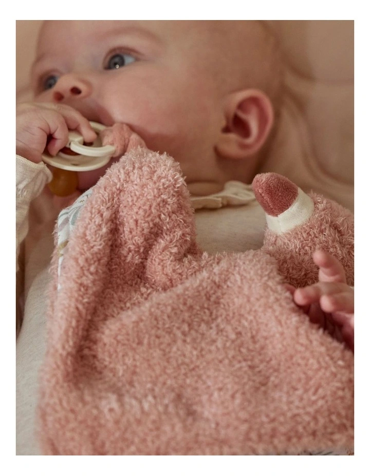 Safari Friends Cuddle Cloth Flamingo image 2