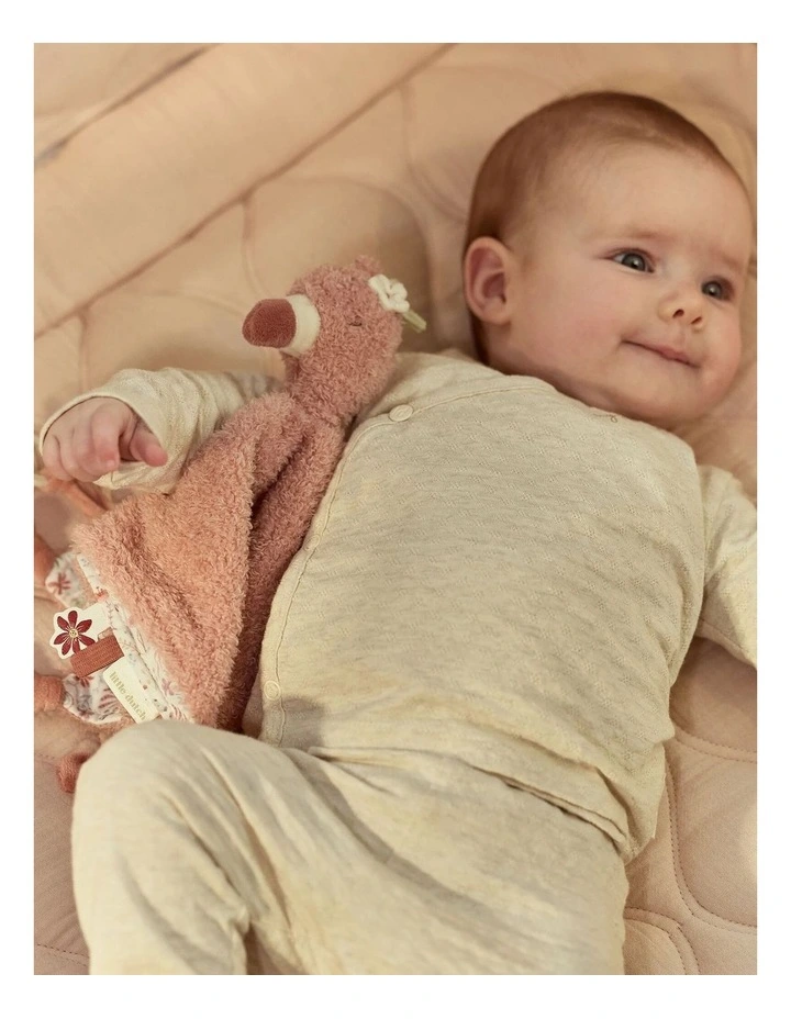 Safari Friends Cuddle Cloth Flamingo image 5