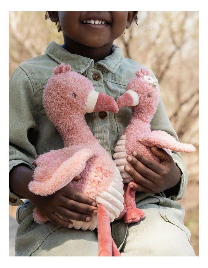 Safari Friends Cuddle Flamingo - 35cm image 3