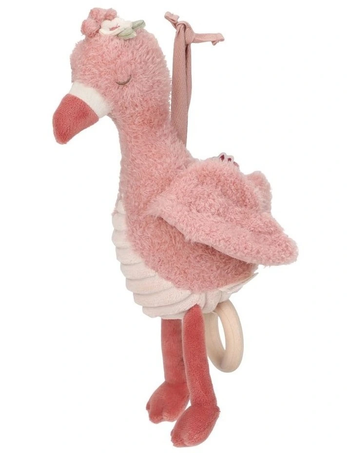 Safari Friends Music Box Flamingo image 1
