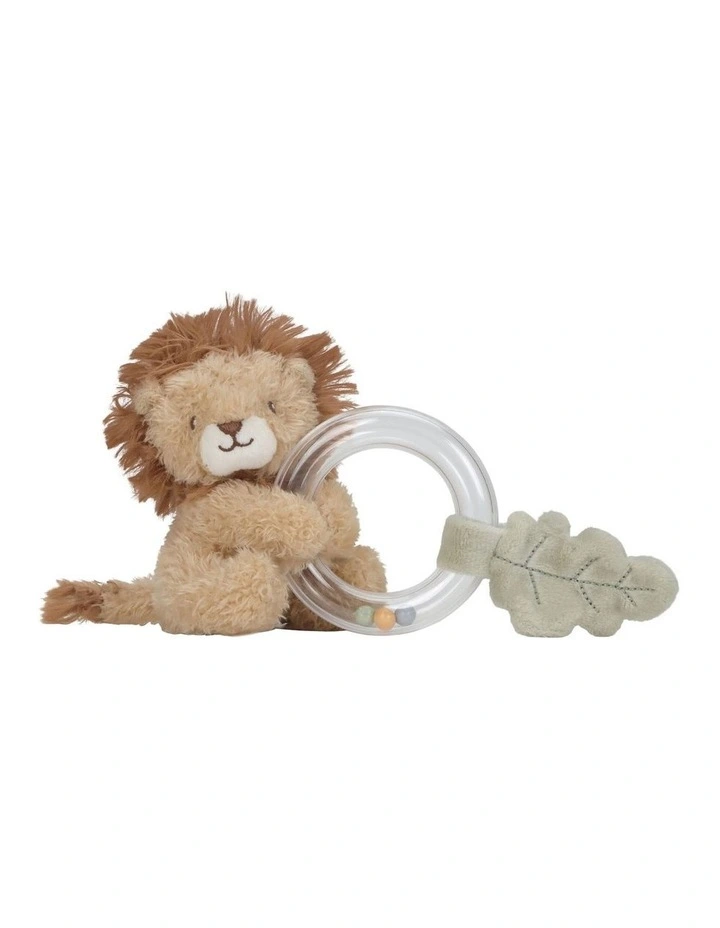 Safari Friends Ring Rattle Lion image 1