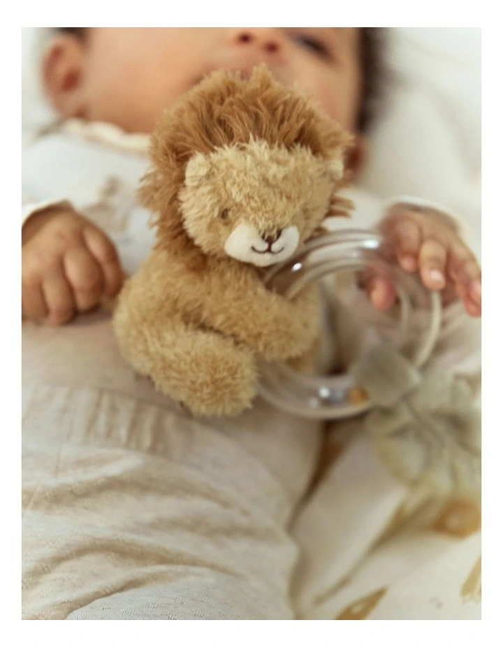 Safari Friends Ring Rattle Lion image 2