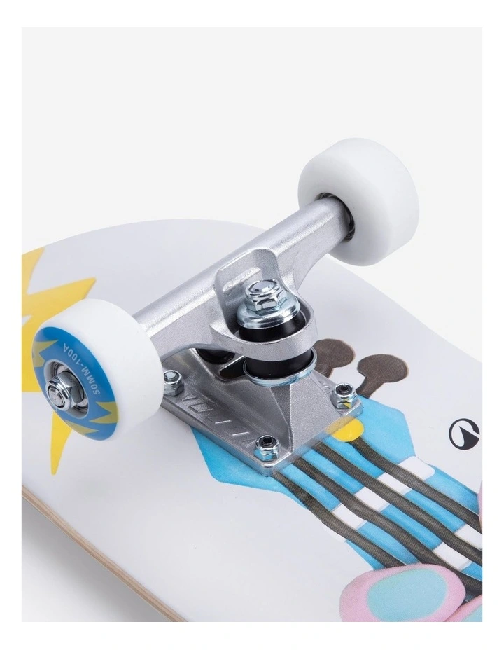 Decathlon | Kids' Ages 3 To 7 Years Mini Skateboard Size 7.25 Cp100 - Thunder image 6