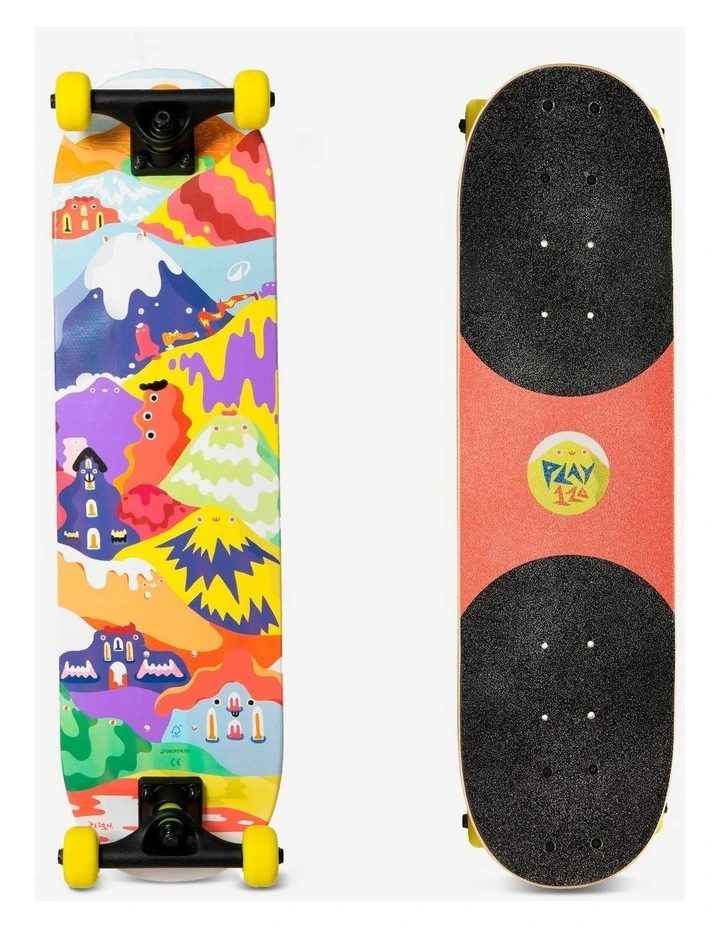 Decathlon | Play 120 Happy Kids' Skateboard Ages 3 to 7 image 1