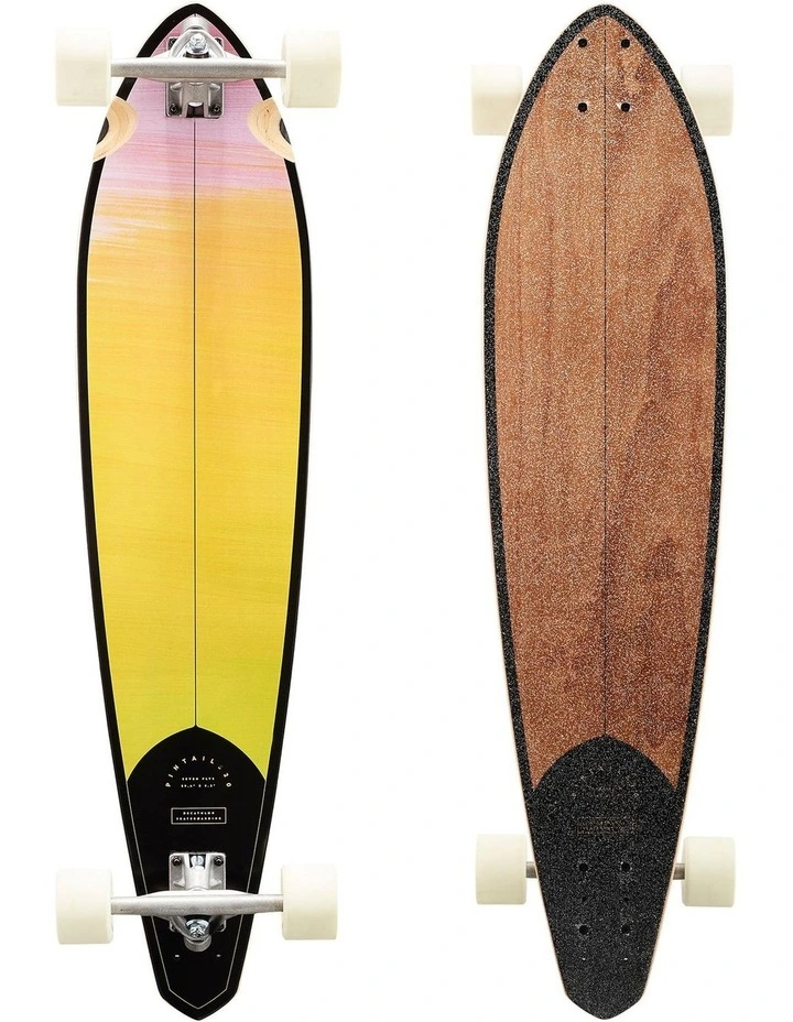 Decathlon | Oxelo Longboard Pintail 520 Gradient Sand Yellow image 1
