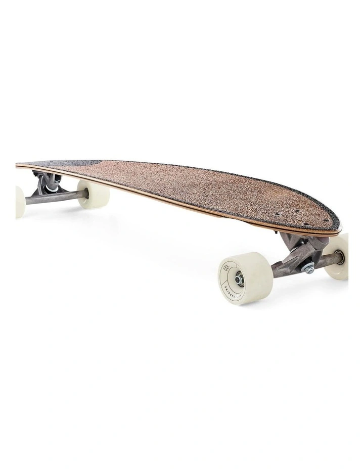 Decathlon | Oxelo Longboard Pintail 520 Gradient Sand Yellow image 2