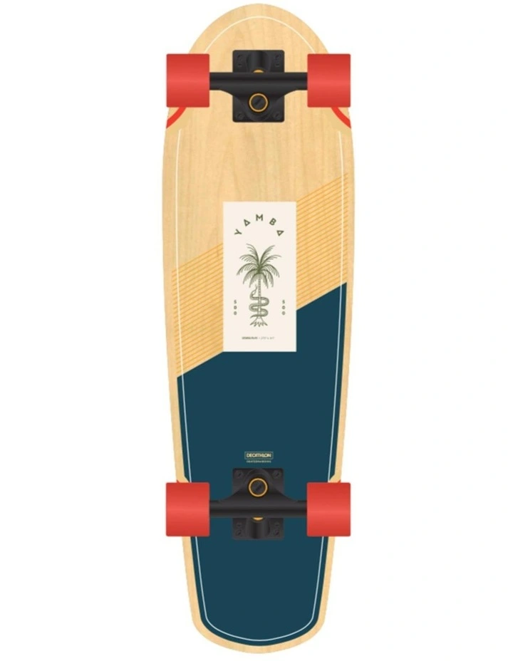 Decathlon | Oxelo Skateboard Yamba 500 126 mm Trucks 59 mm Wheels image 1