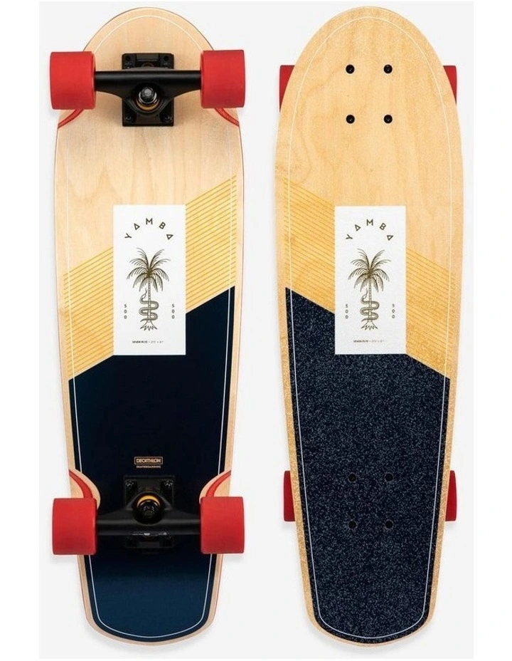 Decathlon | Oxelo Skateboard Yamba 500 126 mm Trucks 59 mm Wheels image 2