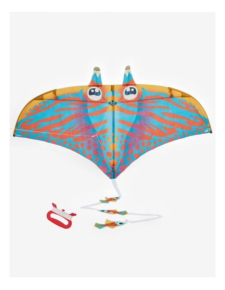 Decathlon | Kids static kite, MFK150 Orange stingray image 1