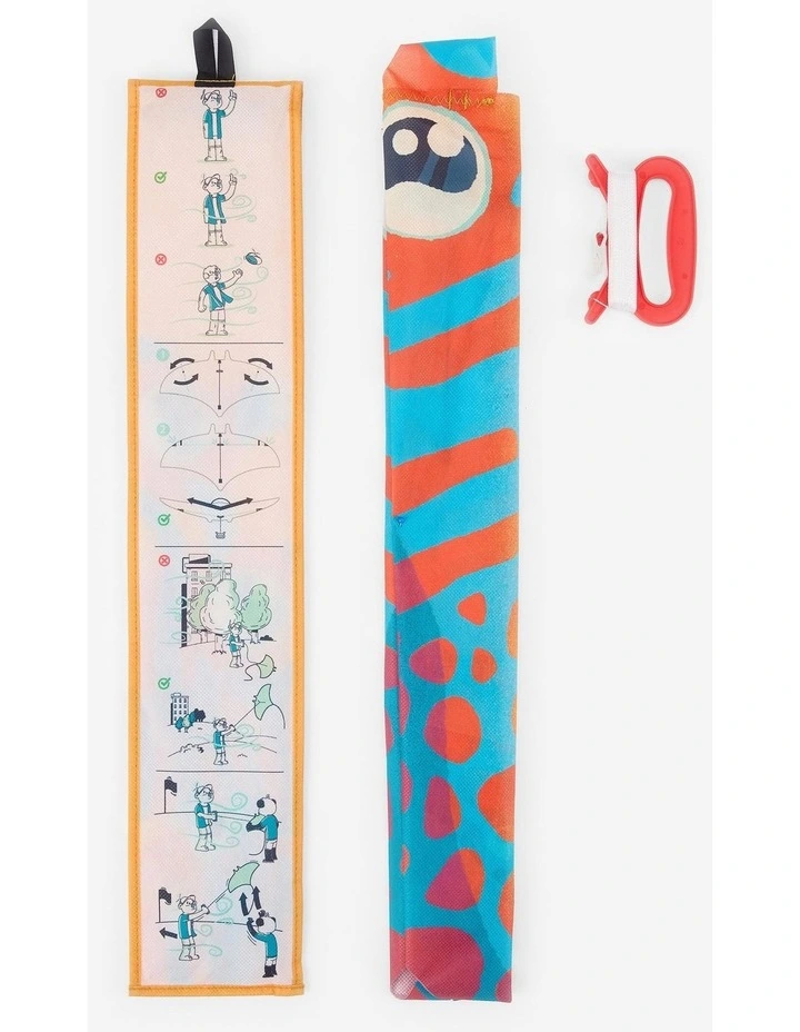 Decathlon | Kids static kite, MFK150 Orange stingray image 2