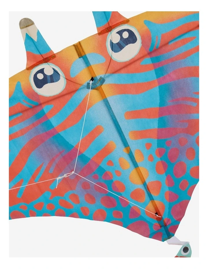 Decathlon | Kids static kite, MFK150 Orange stingray image 3