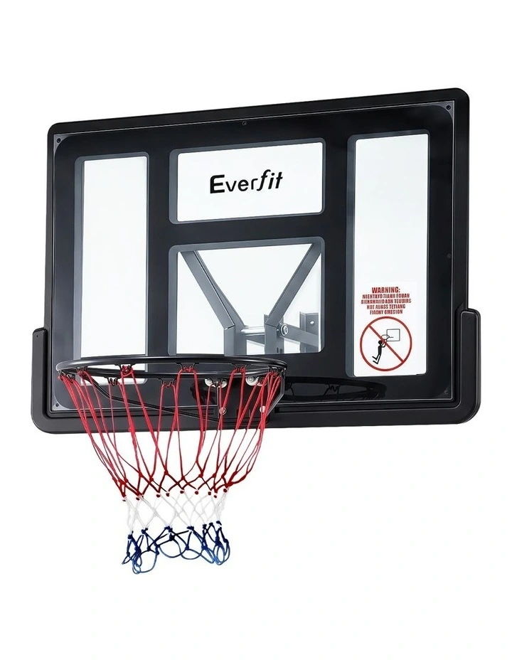 Everfit 43-Inch Wall Mount Kids Basketball Hoop Backboard Indoor Outdoor Sports image 1