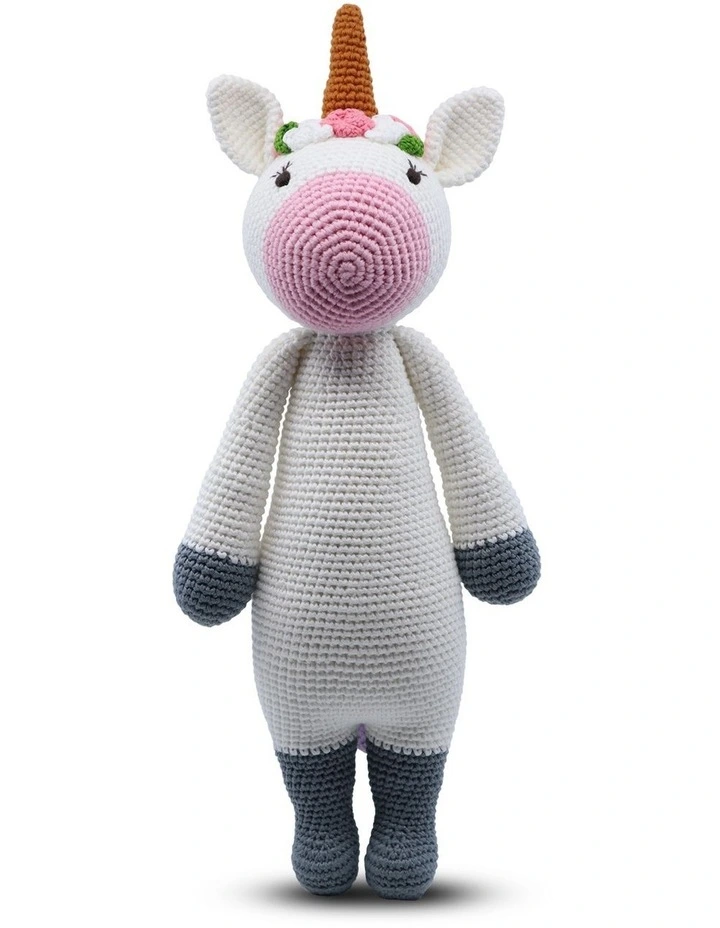 Unicorn White Large Standing image 1