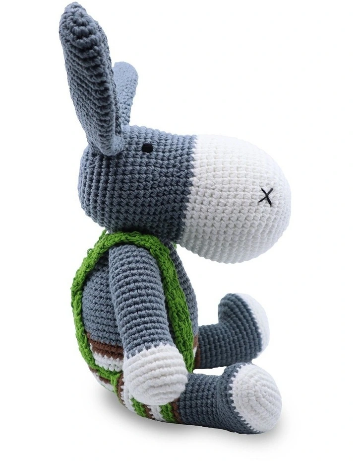 Donkey Med sitting image 2