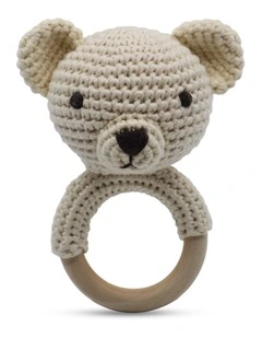 Teddy Ring Rattle