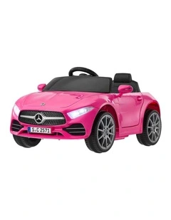 Kids Ride On Car 12V Mercedes-Benz Licensed Remote Control Toy Pink