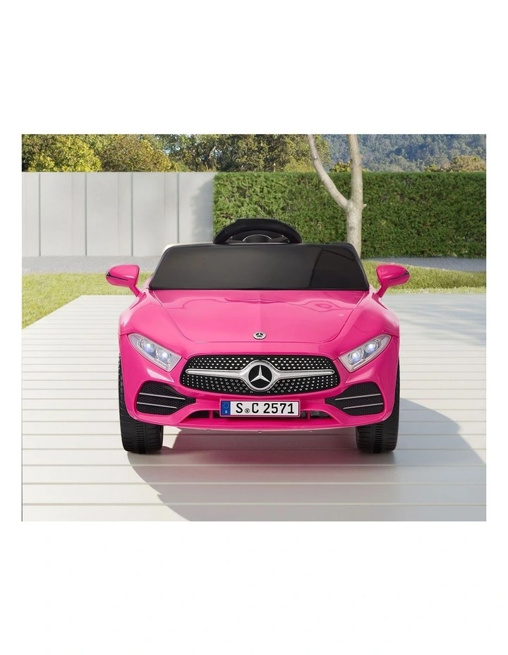 Kids Ride On Car 12V Mercedes-Benz Licensed Remote Control Toy Pink image 6