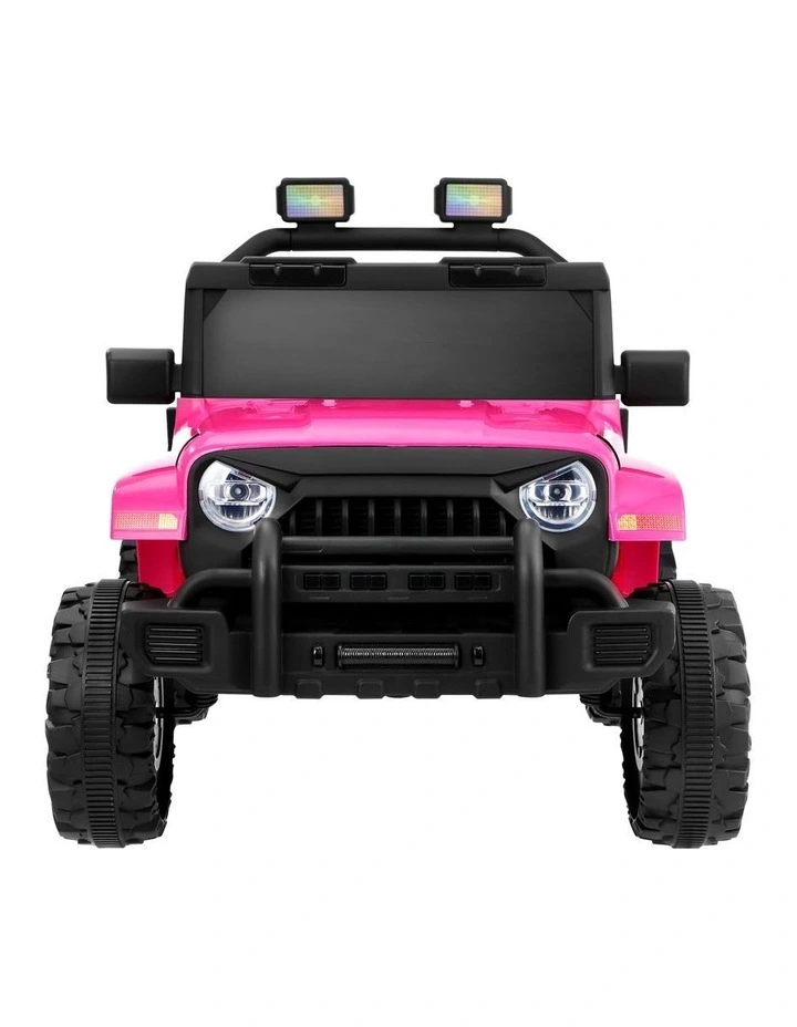 Mazam 12V Kids Ride On Car Remote Control Electric Toy Horn Music Car Pink image 2