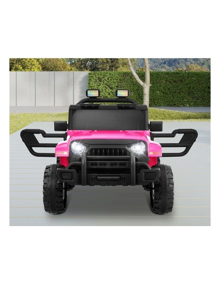 Mazam 12V Kids Ride On Car Remote Control Electric Toy Horn Music Car Pink image 6