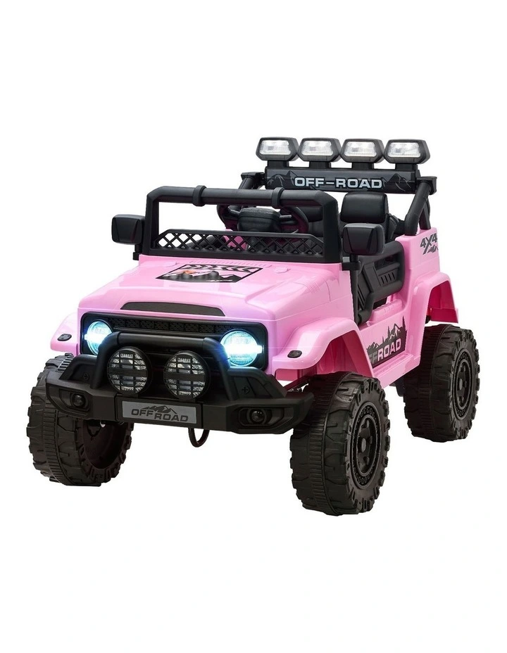 Mazam Ride on Car 12V Kids Electric Bluetooth Remote Control Battery Toy Pink image 1