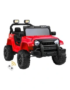 Mazam Electric Kids Ride on Car 12V Toy Battery Remote Control LED Cars Red