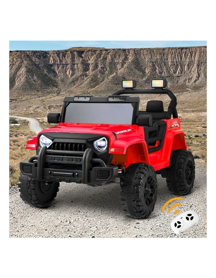 Mazam Electric Kids Ride on Car 12V Toy Battery Remote Control LED Cars Red image 4