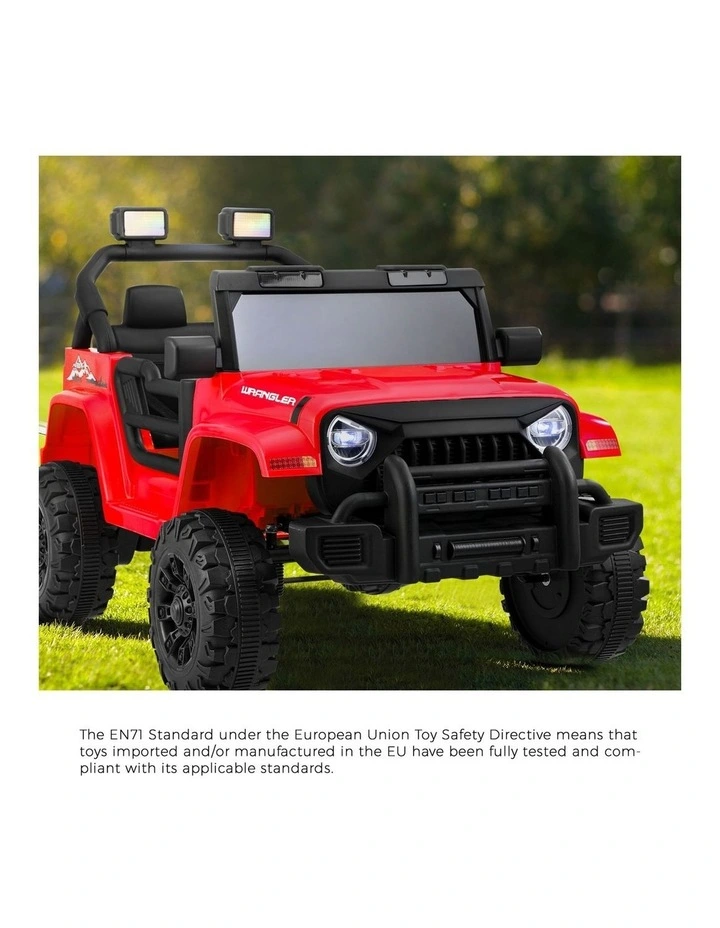 Mazam Electric Kids Ride on Car 12V Toy Battery Remote Control LED Cars Red image 5