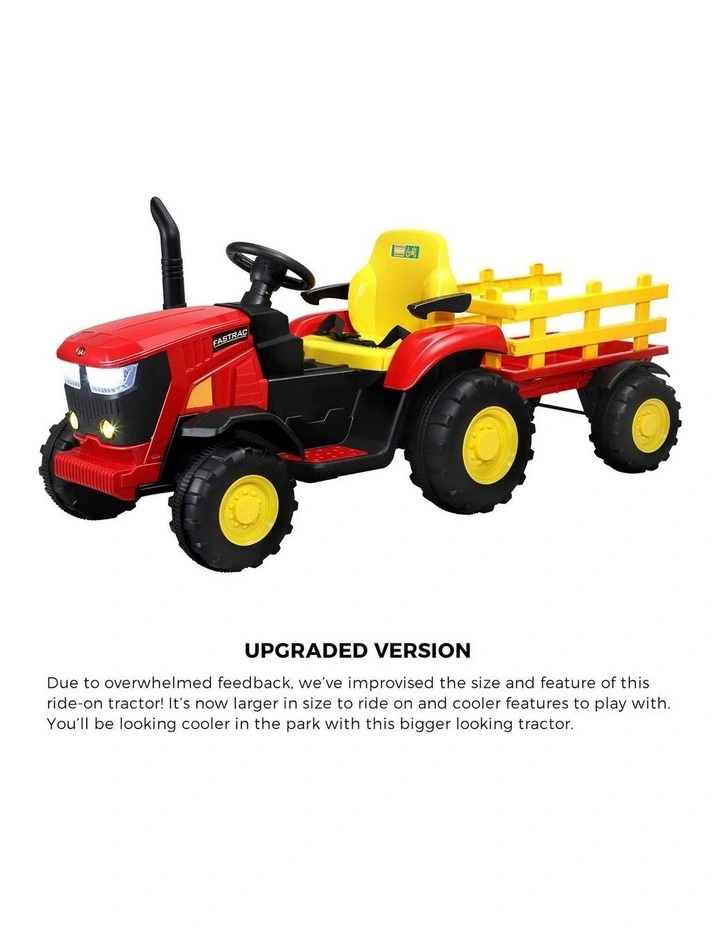 Mazam 156cm Ride On Tractor 12V Kids Electric Vehicle Toy Cars Remote Control Gift image 5