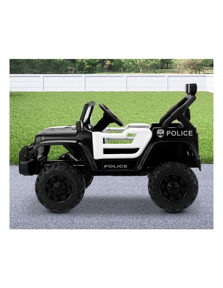 Mazam Kids Police Ride On Car 12V Electric Toy Remote Control Battery Gift Cars image 6