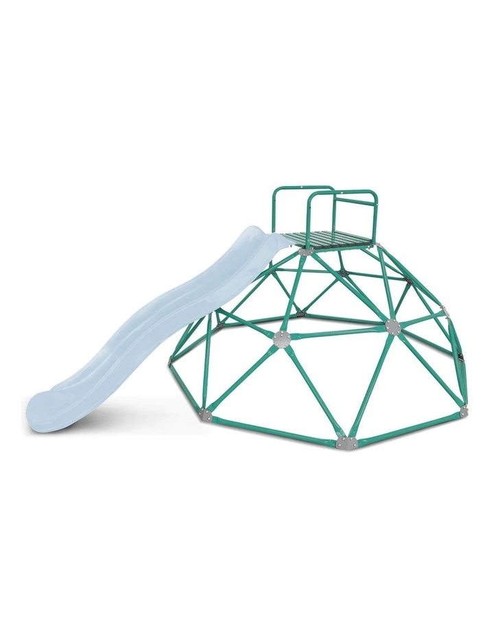 Lifespan Kids Summit 2.0m Dome Climber & 1.8m Slide (Pastel Blue) image 1