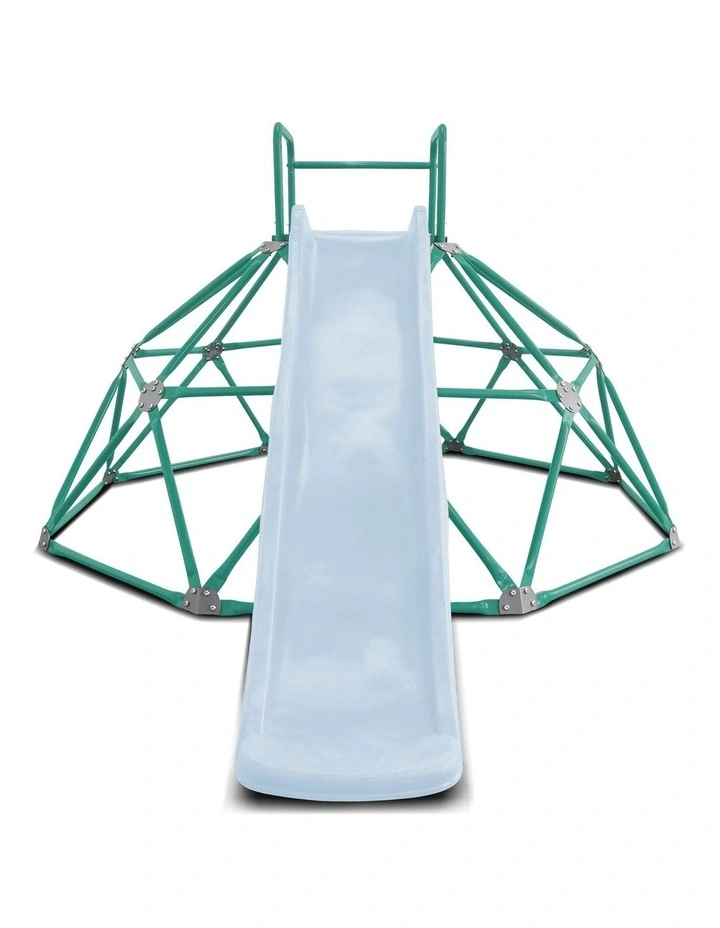 Lifespan Kids Summit 2.0m Dome Climber & 1.8m Slide (Pastel Blue) image 2