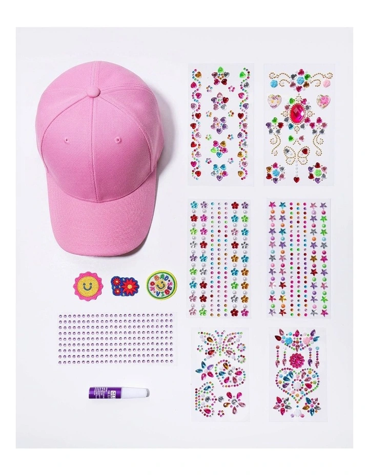 Journey of Something - Decorate Your Own Pink Baseball Cap image 2