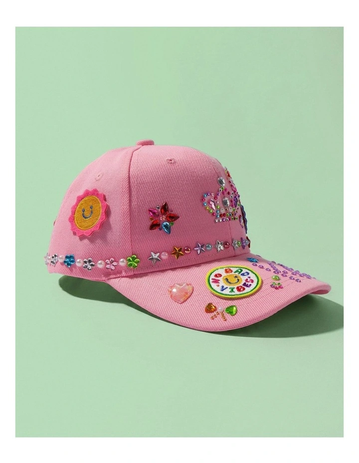 Journey of Something - Decorate Your Own Pink Baseball Cap image 4