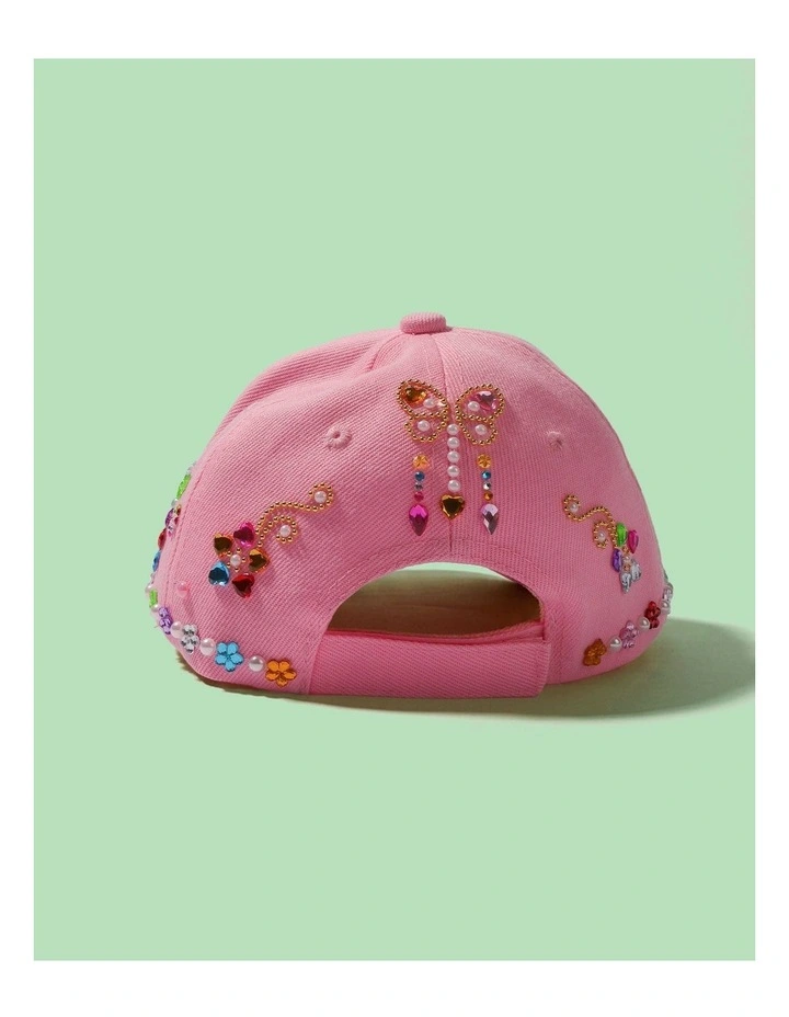 Journey of Something - Decorate Your Own Pink Baseball Cap image 5
