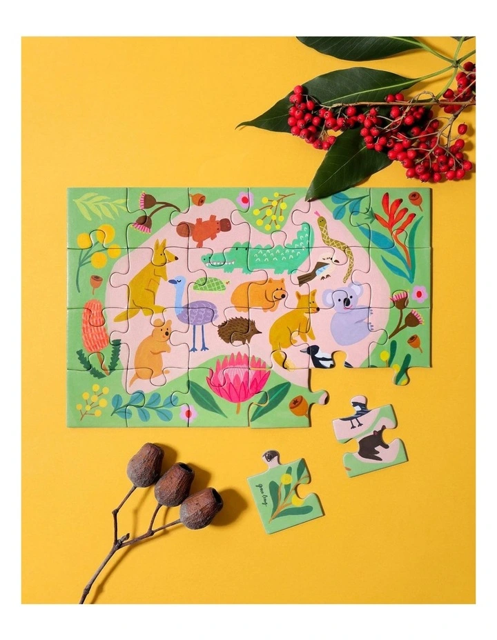 24 Piece Kids Puzzle - G'day Yay image 3