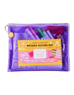 Journey of Something Wipeable Silicone Mat - Unicorn Castle
